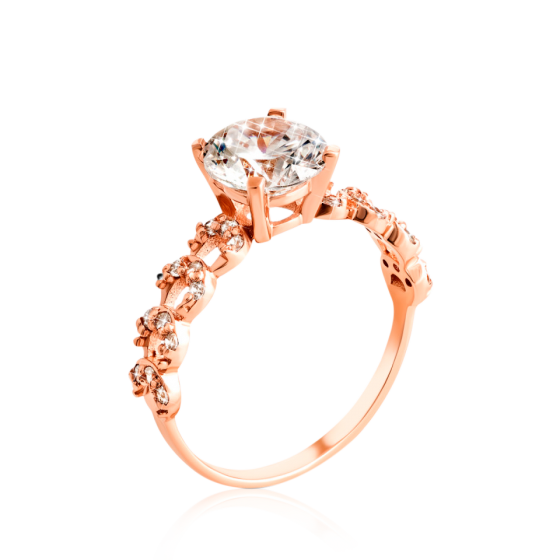 Gold Ring With Diamond