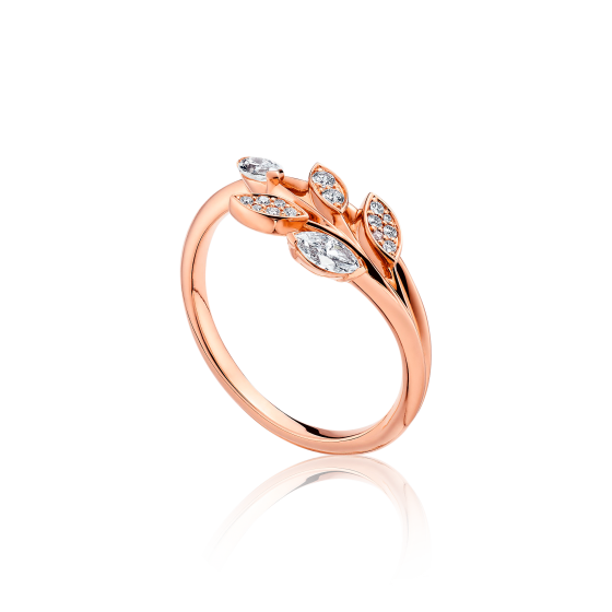 Rose Gold Grape Ring